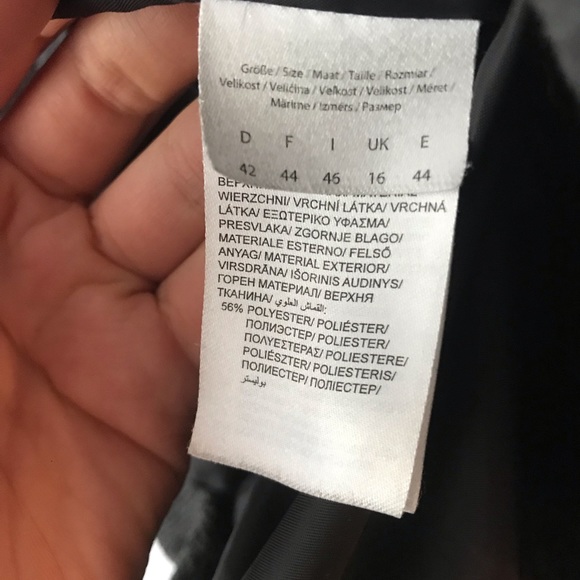 Montego (Peek&Cloppenburg) grey fall coat. - Picture 5 of 6